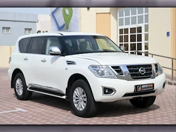 Nissan  Patrol  SE  2017  Automatic  166,000 Km  6 Cylinder  Four Wheel Drive (4WD)  SUV  White