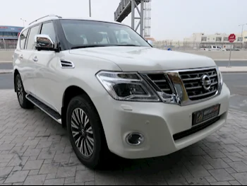 Nissan  Patrol  Platinum  2017  Automatic  95,000 Km  6 Cylinder  Four Wheel Drive (4WD)  SUV  White