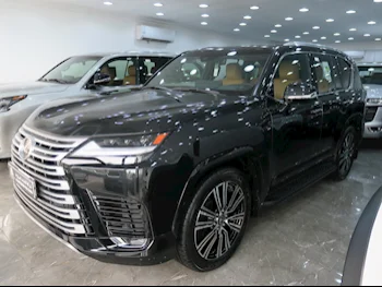 Lexus  LX  600 Luxury  2024  Automatic  4,900 Km  6 Cylinder  Four Wheel Drive (4WD)  SUV  Black  With Warranty