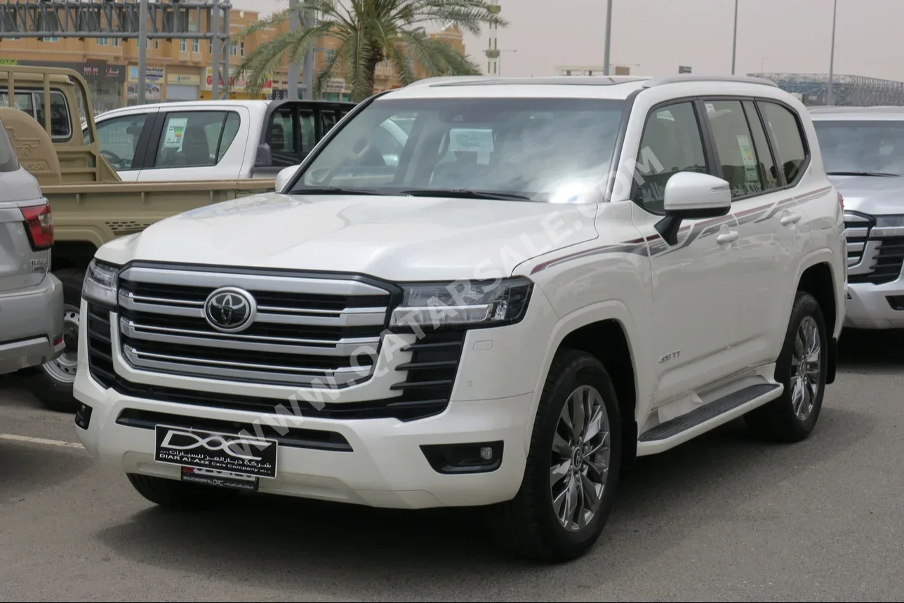 Toyota  Land Cruiser  GXR Twin Turbo  2024  Automatic  0 Km  6 Cylinder  Four Wheel Drive (4WD)  SUV  White  With Warranty