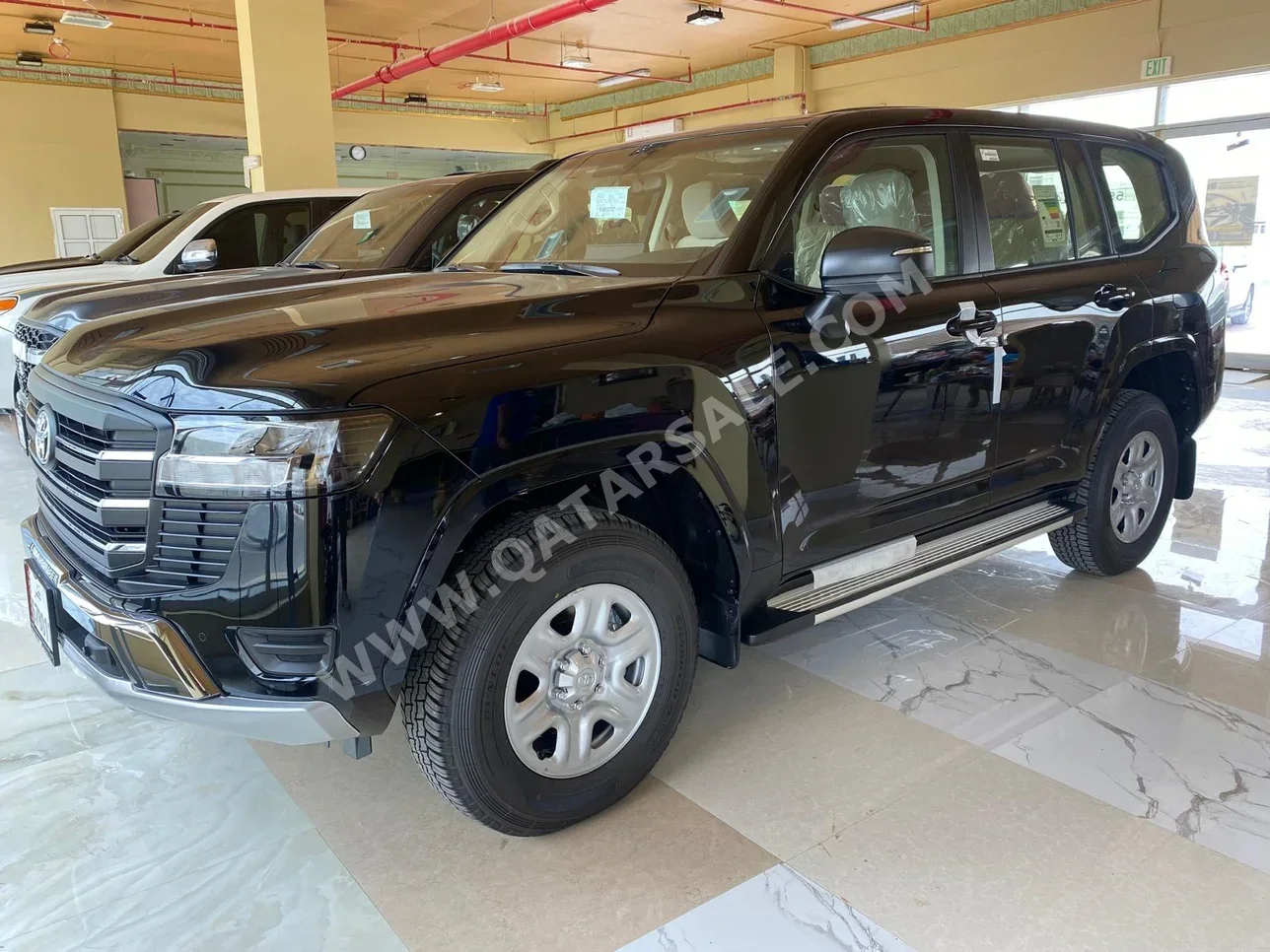 Toyota  Land Cruiser  GX  2024  Automatic  0 Km  6 Cylinder  Four Wheel Drive (4WD)  SUV  Black  With Warranty