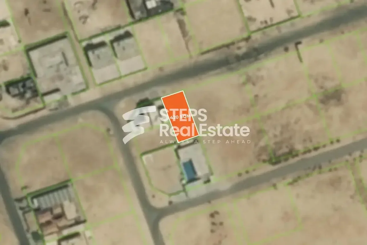 Lands For Sale in Al Shamal  - Al Ruwais  -Area Size 420 Square Meter