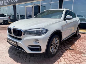 BMW  X-Series  X6  2016  Automatic  170,000 Km  6 Cylinder  Four Wheel Drive (4WD)  SUV  White