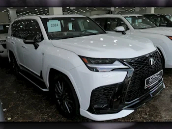 Lexus  LX  600 F Sport  2024  Automatic  0 Km  6 Cylinder  Four Wheel Drive (4WD)  SUV  White  With Warranty