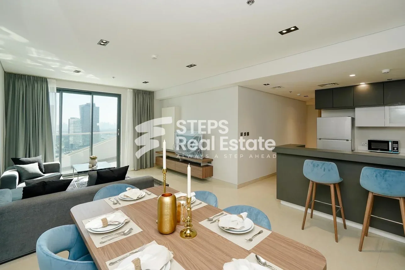 3 Bedrooms  Apartment  For Sale  in Lusail -  Marina District  Fully Furnished