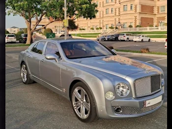 Bentley  Mulsanne  2011  Automatic  50,000 Km  8 Cylinder  Rear Wheel Drive (RWD)  Sedan  Silver