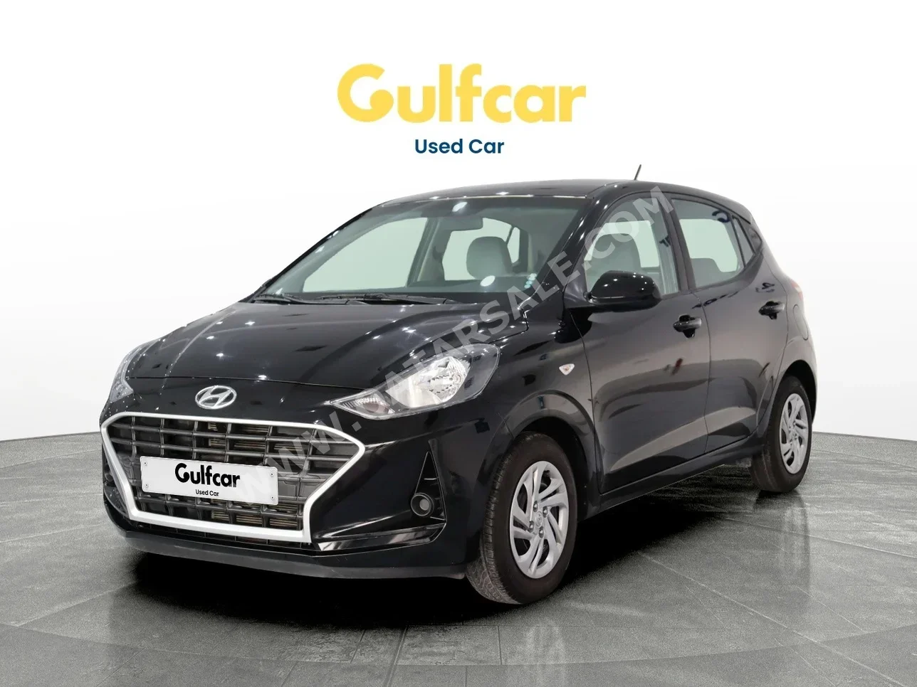 Hyundai  I  10  2023  Automatic  16,964 Km  4 Cylinder  Front Wheel Drive (FWD)  Hatchback  Black  With Warranty