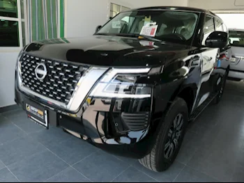 Nissan  Patrol  SE  2024  Automatic  0 Km  6 Cylinder  Four Wheel Drive (4WD)  SUV  Black  With Warranty