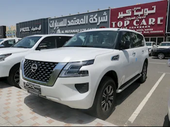 Nissan  Patrol  XE  2024  Automatic  0 Km  6 Cylinder  Four Wheel Drive (4WD)  SUV  White  With Warranty