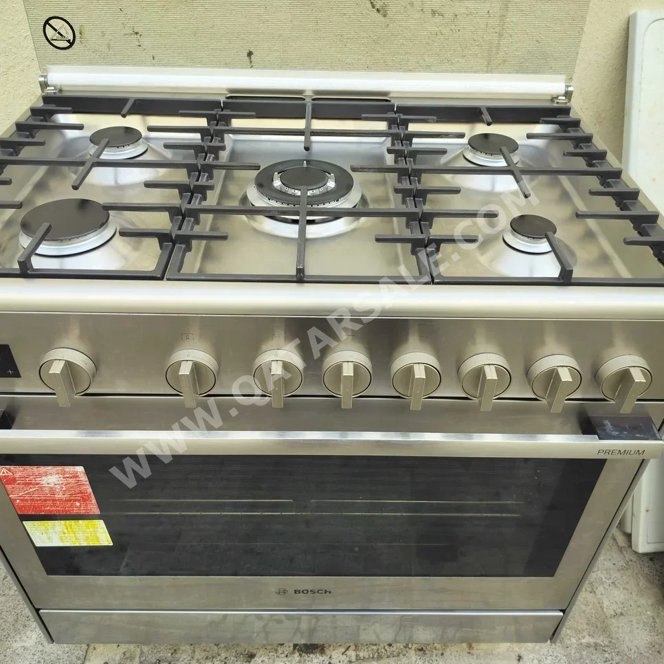 Bosch  Cooking Range  Gas  Silver