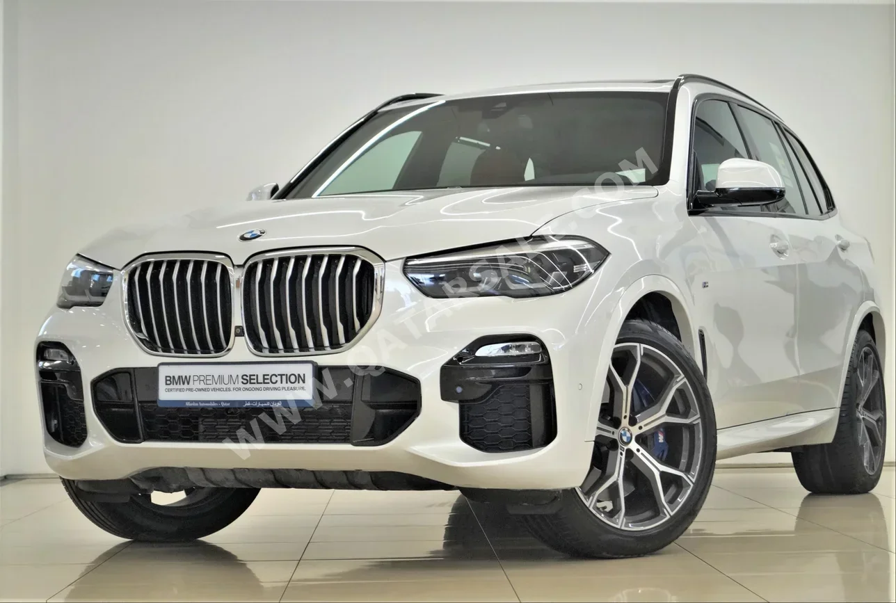 BMW  X-Series  X5  2020  Automatic  80,300 Km  6 Cylinder  Four Wheel Drive (4WD)  SUV  White  With Warranty