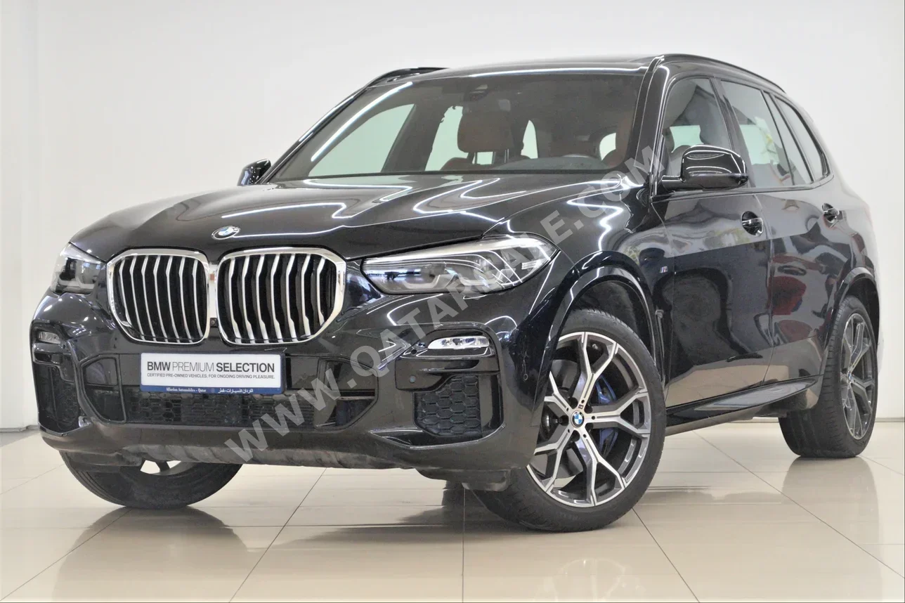 BMW  X-Series  X5 40i  2021  Automatic  54,500 Km  6 Cylinder  Four Wheel Drive (4WD)  SUV  Black  With Warranty