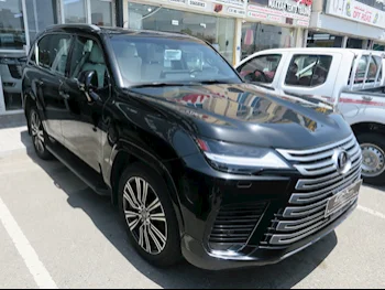 Lexus  LX  600 Luxury  2022  Automatic  70,000 Km  6 Cylinder  Four Wheel Drive (4WD)  SUV  Black  With Warranty