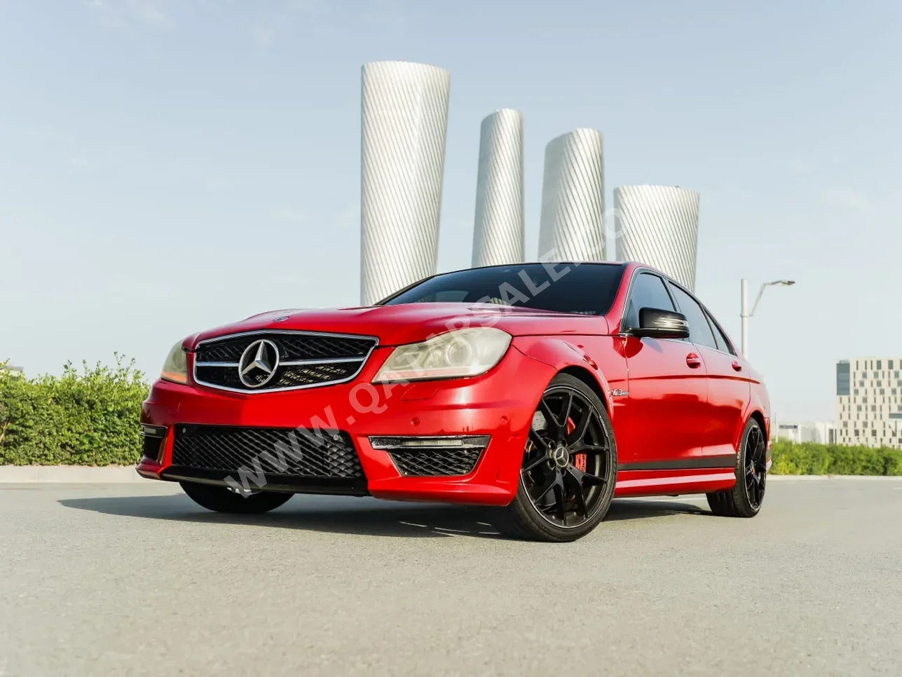 Mercedes-Benz  C-Class  63 AMG  2014  Automatic  168,000 Km  8 Cylinder  Rear Wheel Drive (RWD)  Sedan  Red