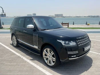 Land Rover  Range Rover  Vogue  Autobiography  2014  Automatic  219,000 Km  8 Cylinder  Four Wheel Drive (4WD)  SUV  Black