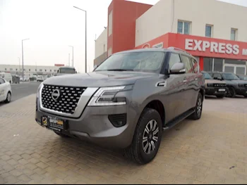 Nissan  Patrol  SE  2024  Automatic  0 Km  6 Cylinder  Four Wheel Drive (4WD)  SUV  Gray  With Warranty