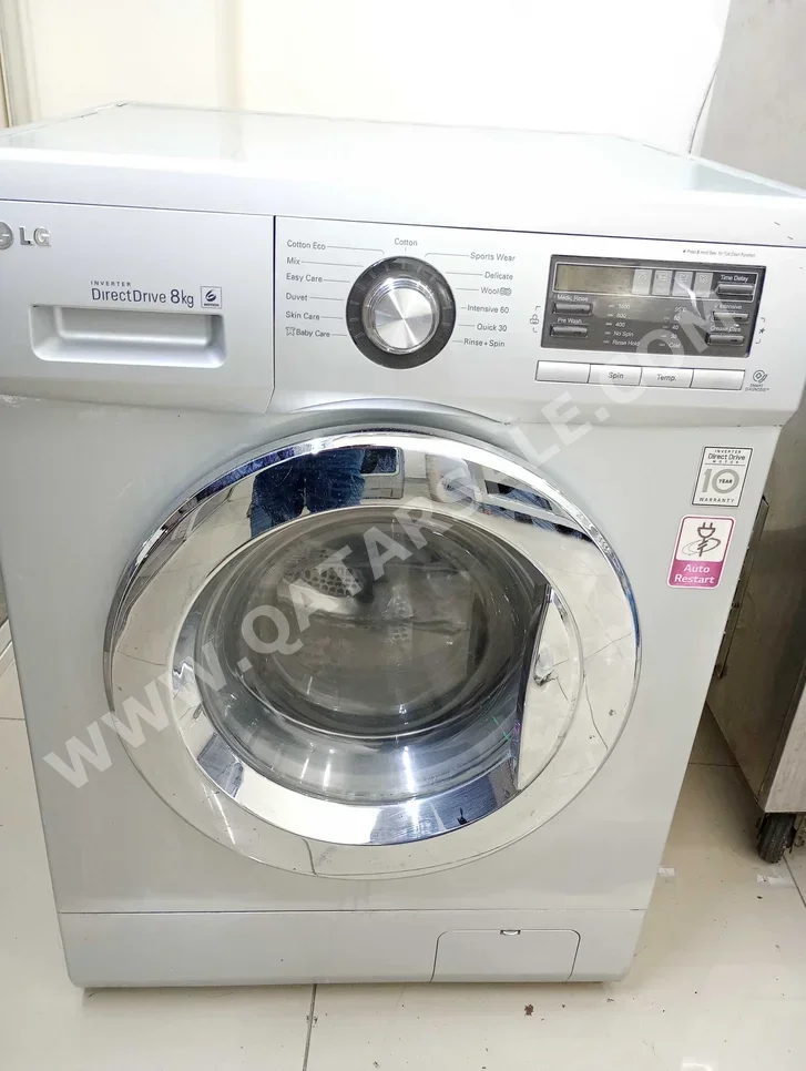 Washing Machines & All in ones LG /  Front Load Washer  Silver