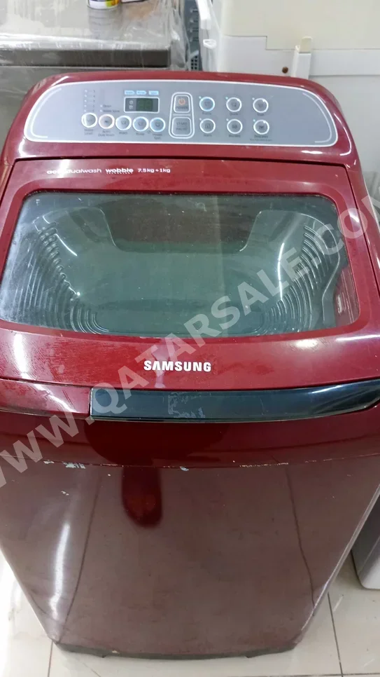 Washing Machines & All in ones Samsung /  Top Load Washer  Red