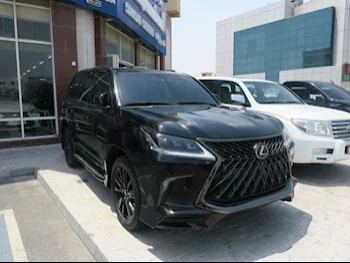 Lexus  LX  570 S Black Edition  2020  Automatic  118,000 Km  8 Cylinder  Four Wheel Drive (4WD)  SUV  Black