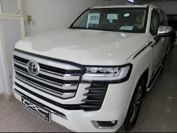 Toyota  Land Cruiser  VXR Twin Turbo  2024  Automatic  0 Km  6 Cylinder  Four Wheel Drive (4WD)  SUV  White  With Warranty