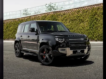 Land Rover  Defender  110 X  2023  Automatic  30,000 Km  6 Cylinder  Four Wheel Drive (4WD)  SUV  Black  With Warranty