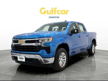 Chevrolet  Silverado  LT  2024  Automatic  0 Km  8 Cylinder  Four Wheel Drive (4WD)  Pick Up  Blue  With Warranty