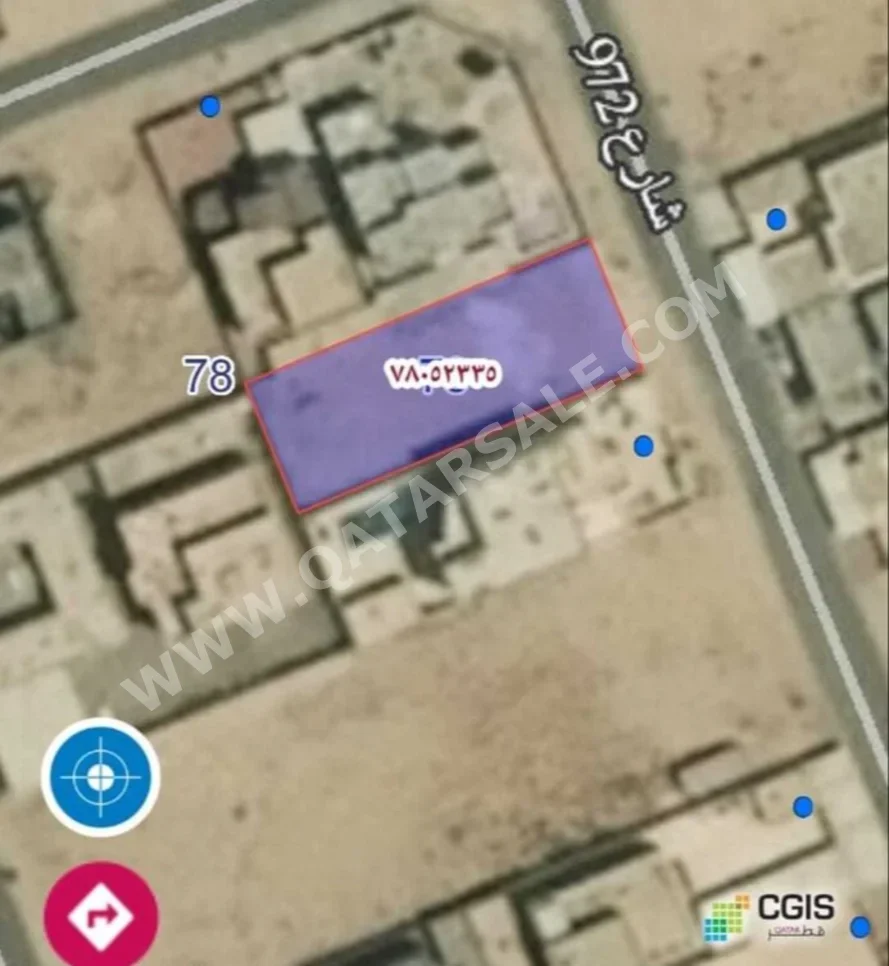 Lands For Sale in Al Shamal  - Abo Dhalouf  -Area Size 600 Square Meter