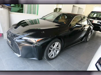 Lexus  IS  300  2021  Automatic  57,000 Km  4 Cylinder  Rear Wheel Drive (RWD)  Sedan  Black