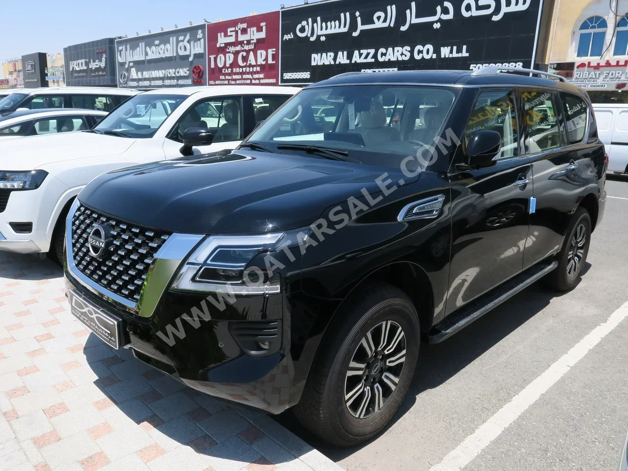 Nissan  Patrol  SE  2023  Automatic  0 Km  6 Cylinder  Four Wheel Drive (4WD)  SUV  Black  With Warranty