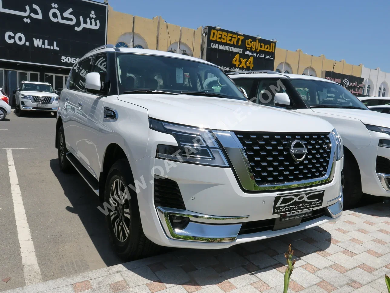 Nissan  Patrol  Titanium  2024  Automatic  0 Km  6 Cylinder  Four Wheel Drive (4WD)  SUV  White  With Warranty