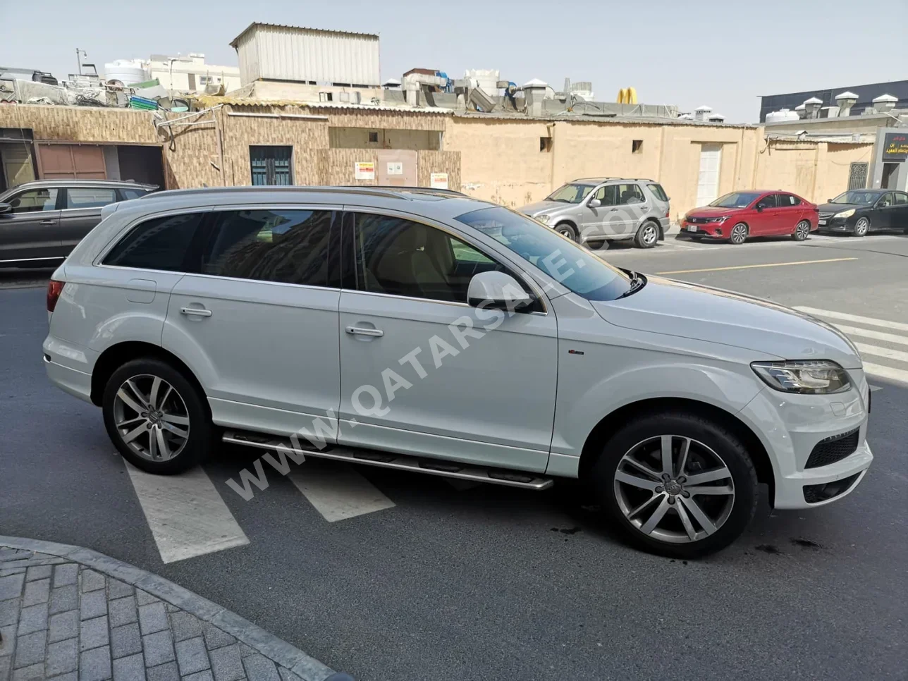 Audi  Q7  S-Line  2016  Automatic  57,000 Km  6 Cylinder  Four Wheel Drive (4WD)  SUV  White