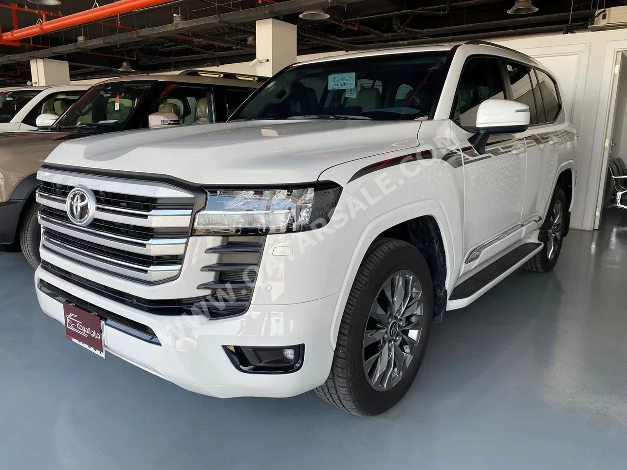  Toyota  Land Cruiser  GXR Twin Turbo  2023  Automatic  3,600 Km  6 Cylinder  Four Wheel Drive (4WD)  SUV  White  With Warranty