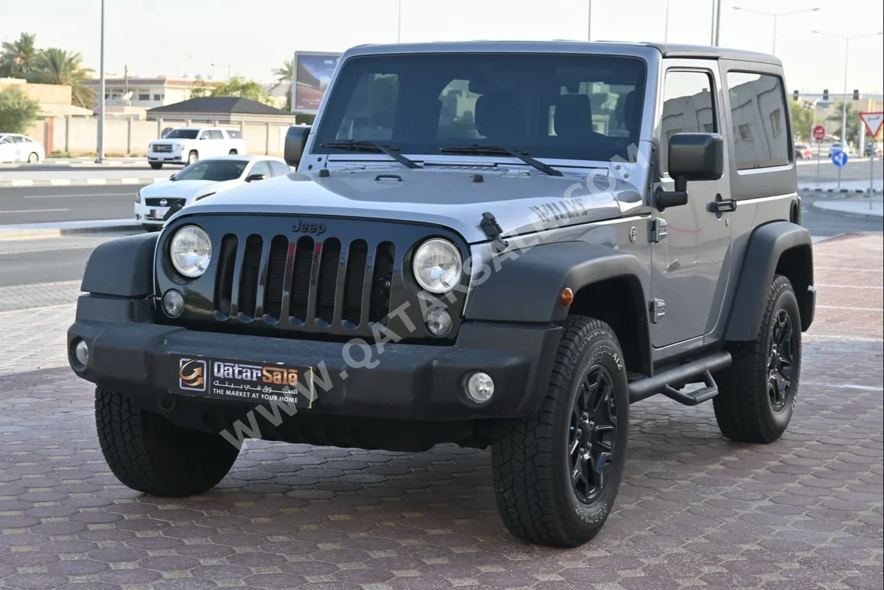 Jeep  Wrangler  2017  Automatic  85,000 Km  6 Cylinder  Four Wheel Drive (4WD)  SUV  Silver