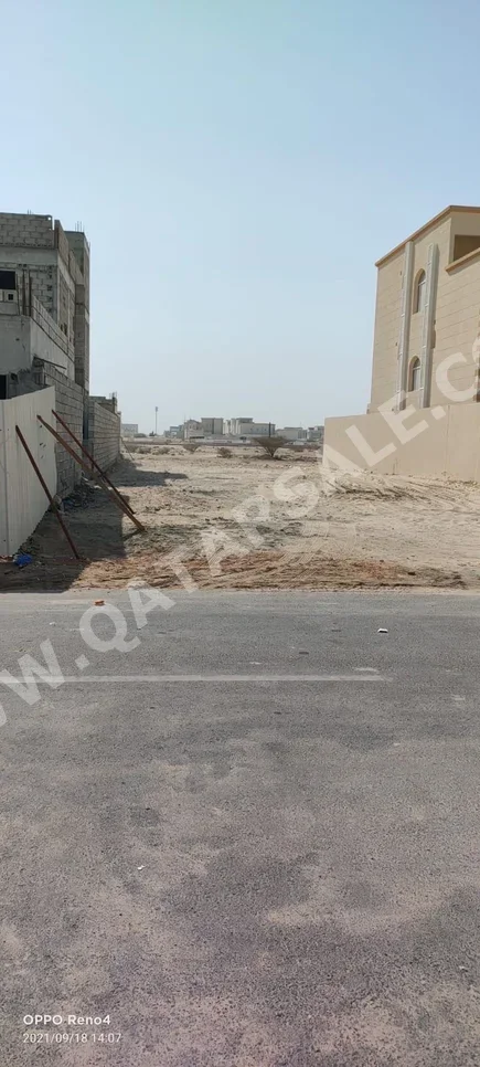 Lands For Sale in Umm Salal  - Umm Salal Ali  -Area Size 588 Square Meter