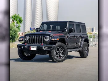 Jeep  Wrangler  Rubicon  2022  Automatic  45,000 Km  4 Cylinder  Four Wheel Drive (4WD)  SUV  Black  With Warranty