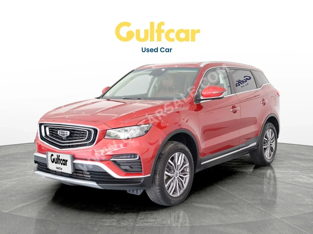 Geely  Azkarra  2021  Automatic  53,045 Km  3 Cylinder  Front Wheel Drive (FWD)  SUV  Red  With Warranty