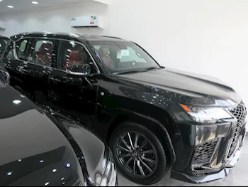 Lexus  LX  600  2024  Automatic  0 Km  6 Cylinder  Four Wheel Drive (4WD)  SUV  Black  With Warranty