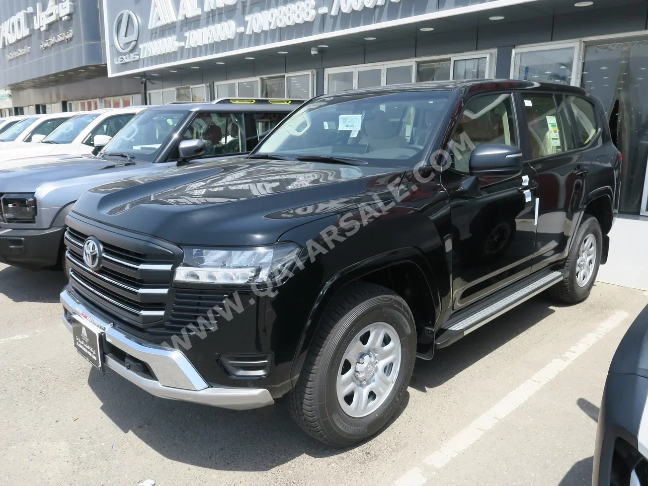 Toyota  Land Cruiser  GX  2024  Automatic  0 Km  6 Cylinder  Four Wheel Drive (4WD)  SUV  Black  With Warranty