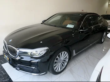 BMW  7-Series  730 Li  2017  Automatic  161,000 Km  6 Cylinder  Rear Wheel Drive (RWD)  Sedan  Black