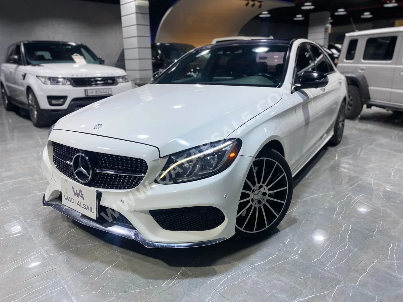 Mercedes-Benz  C-Class  43 AMG  2017  Automatic  98,000 Km  6 Cylinder  All Wheel Drive (AWD)  Sedan  White