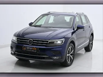 Volkswagen  Tiguan  2019  Automatic  54,000 Km  4 Cylinder  Four Wheel Drive (4WD)  SUV  Blue