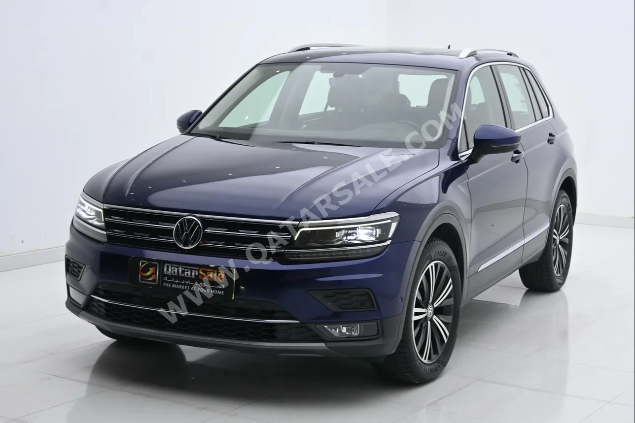 Volkswagen  Tiguan  2019  Automatic  54,000 Km  4 Cylinder  Four Wheel Drive (4WD)  SUV  Blue