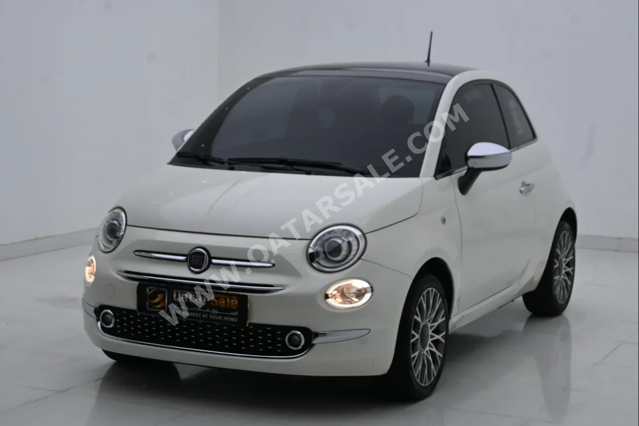 Fiat  500  2021  Automatic  63,000 Km  4 Cylinder  Front Wheel Drive (FWD)  Hatchback  White