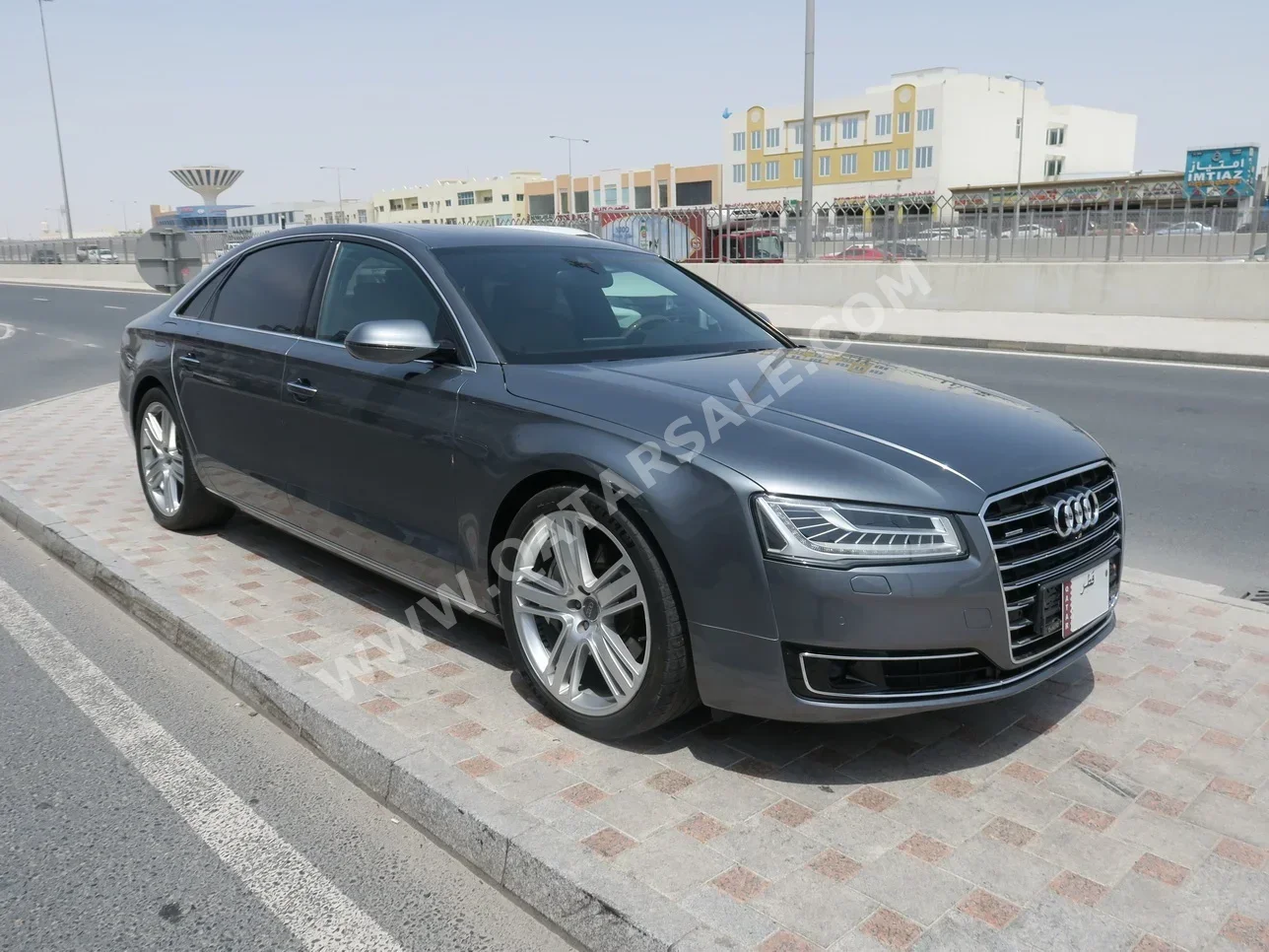 Audi  A8  L  2016  Automatic  100,000 Km  6 Cylinder  All Wheel Drive (AWD)  Sedan  Gray