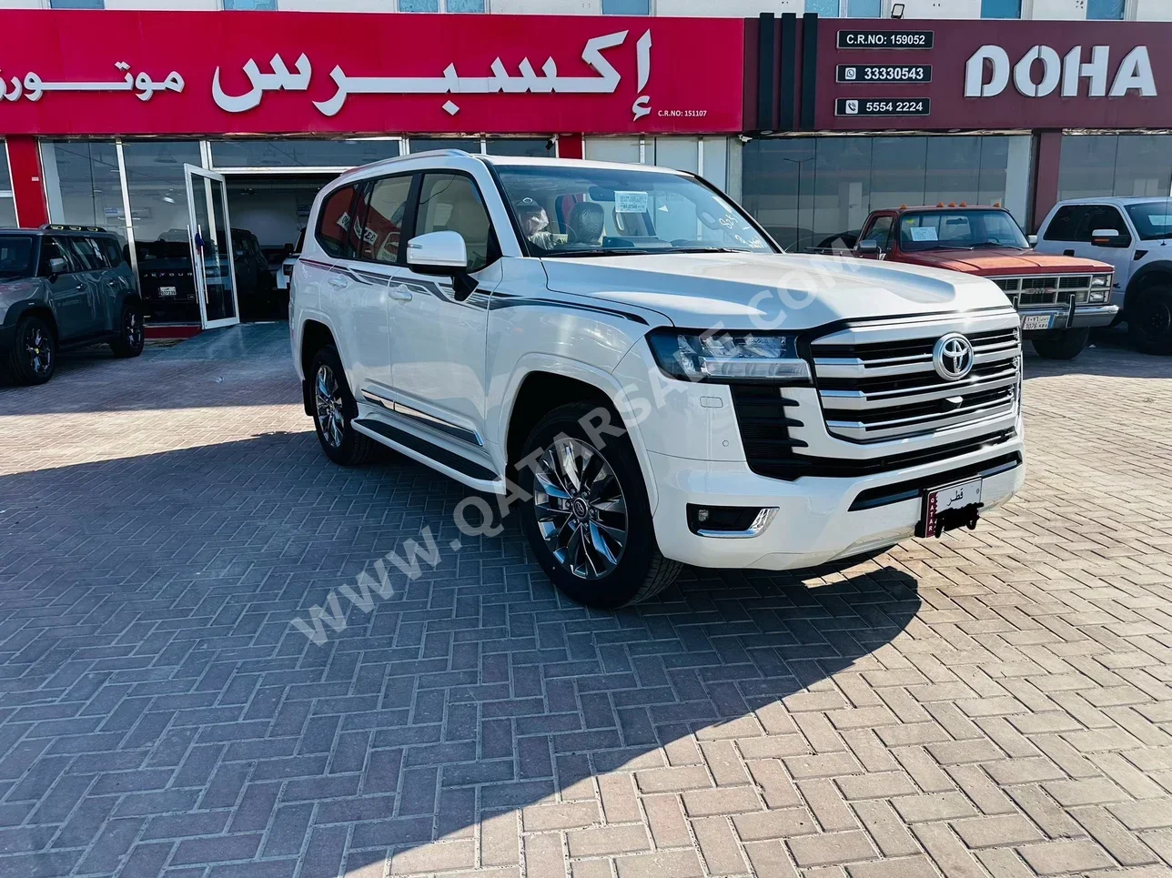 Toyota  Land Cruiser  GXR Twin Turbo  2024  Automatic  0 Km  6 Cylinder  Four Wheel Drive (4WD)  SUV  White  With Warranty