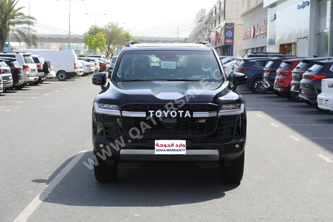 Toyota  Land Cruiser  GR Sport Twin Turbo  2024  Automatic  0 Km  6 Cylinder  Four Wheel Drive (4WD)  SUV  Black  With Warranty