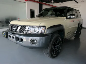 Nissan  Patrol  Super Safari  2023  Manual  9,000 Km  6 Cylinder  Four Wheel Drive (4WD)  SUV  Beige  With Warranty