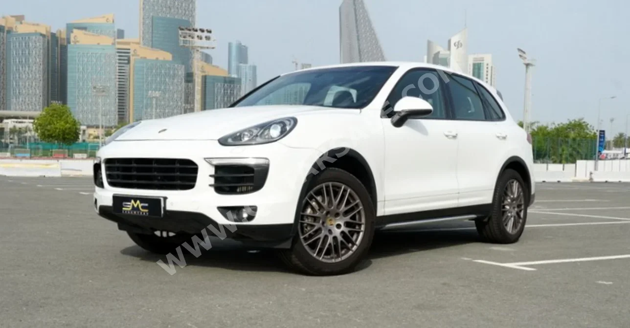 Porsche  Cayenne  S  2015  Automatic  88,000 Km  6 Cylinder  Four Wheel Drive (4WD)  SUV  White  With Warranty