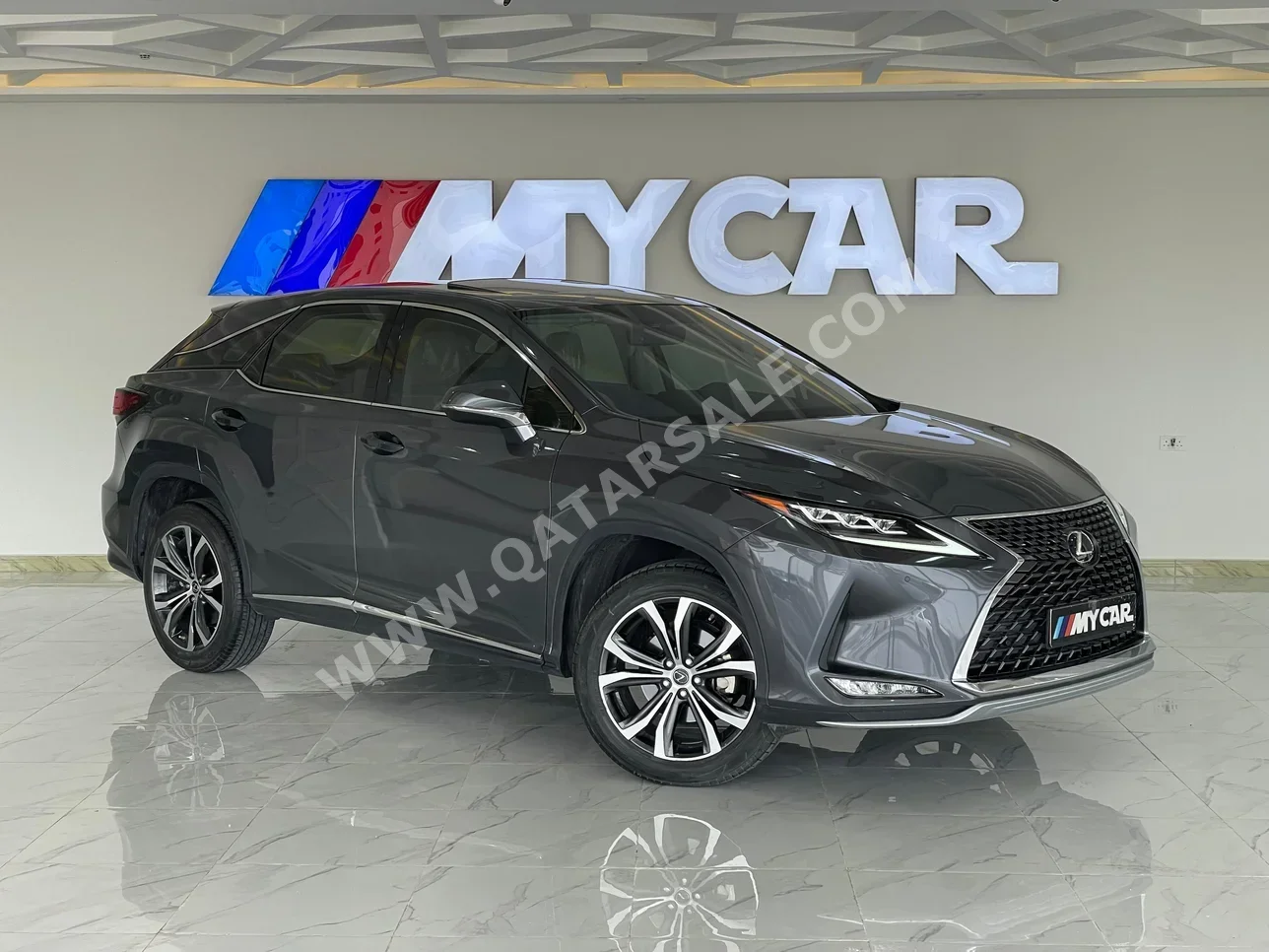 Lexus  RX  350  2022  Automatic  18٬000 Km  6 Cylinder  Four Wheel Drive (4WD)  SUV  Gray  With Warranty