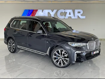 BMW  X-Series  X7  2019  Automatic  93,000 Km  8 Cylinder  All Wheel Drive (AWD)  SUV  Gray  With Warranty